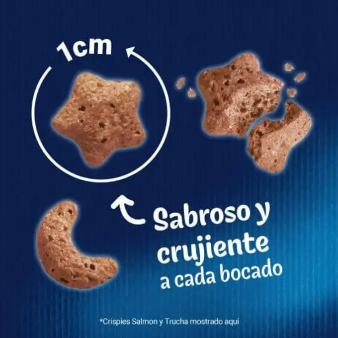 Purina Felix Crispies Bocaditos De Salmón Y Trucha 45g