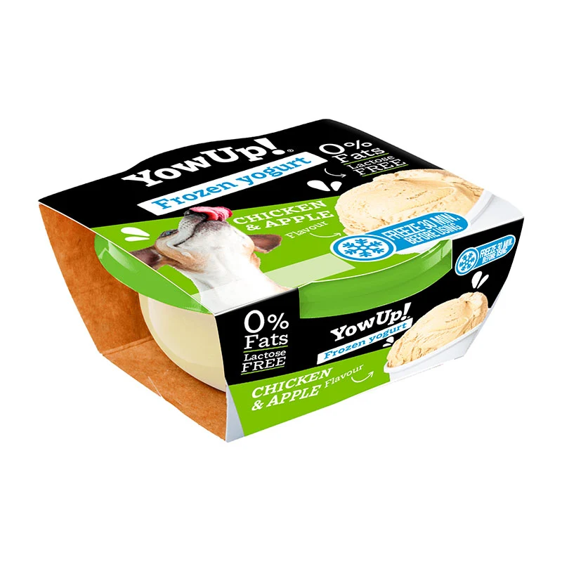 YowUP! Yogur Helado de Pollo y Manzana 110g