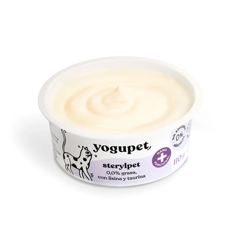 Yogupet Yogurt Funcional Sterylpet 110g. Oferta por proximidad de caducidad 10-2026