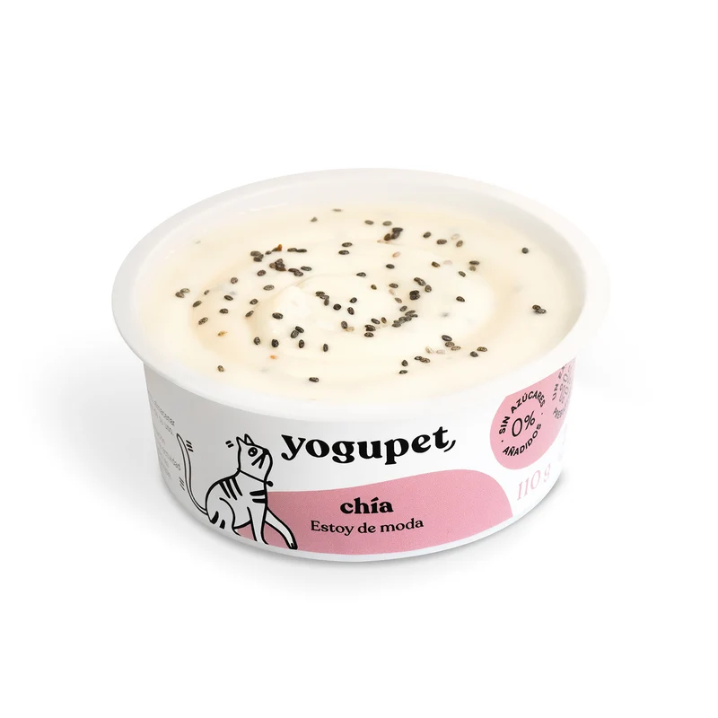 Yogupet Yogurt Clásico Chía 110g