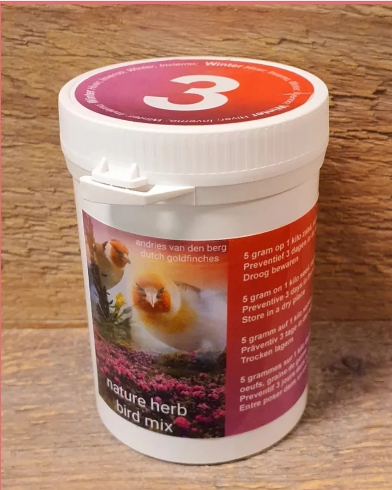 Paquete combinado - Mezcla de hierbas para pájaros - 8 productos