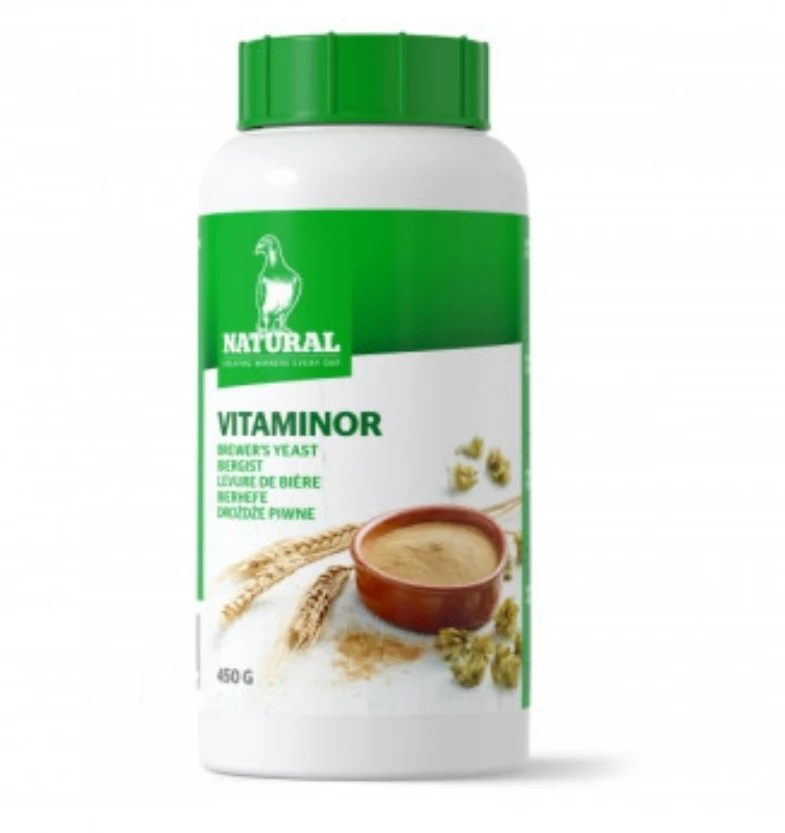 Vitaminor Levadura de Cerveza 450gr - Natural (vitaminas, aminoácidos y levadura)
