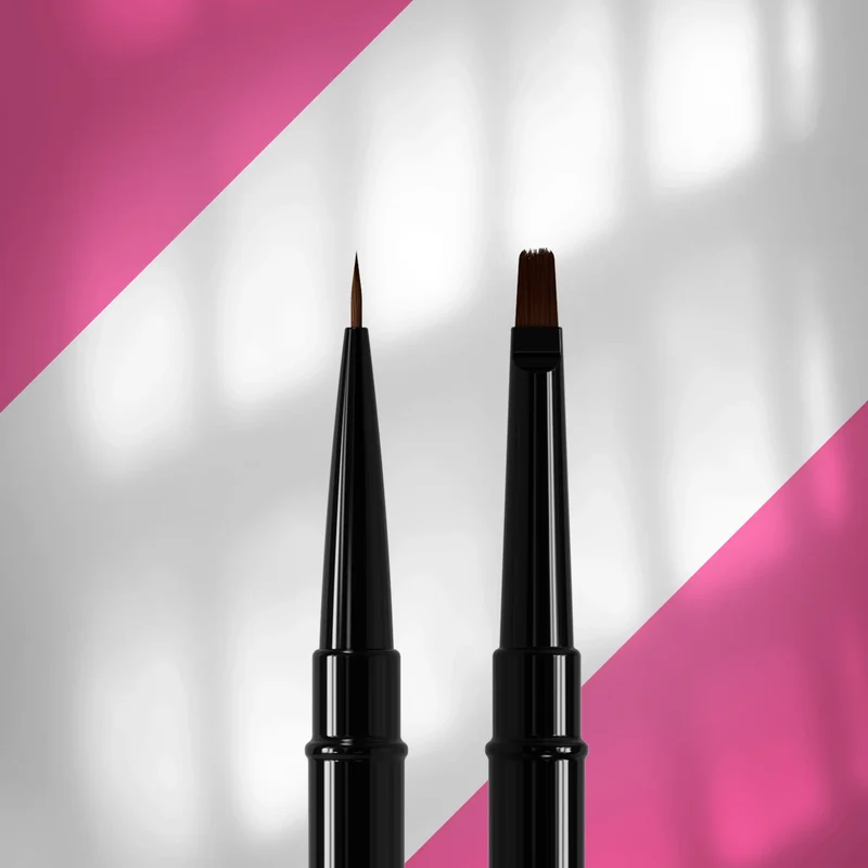 EXPERT pincel liner doble cara 7 mm / para gel 7 mm