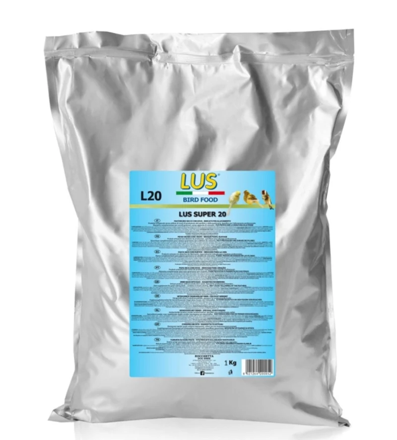 LUS L20 Alimento para Huevos, 20% Proteínas - 500 Gramos