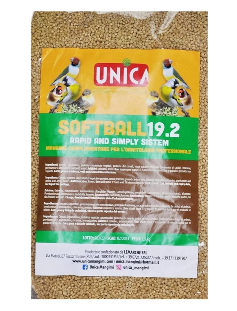 Pelota de Softbol Marrón 1.5 kg (Reemplazo para PERLE MORBIDE WIT)