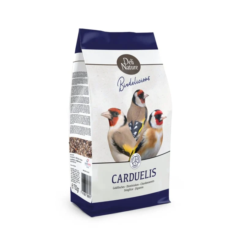 Birdelicious Carduelis Jilgueros 750 gramos, Deli Nature