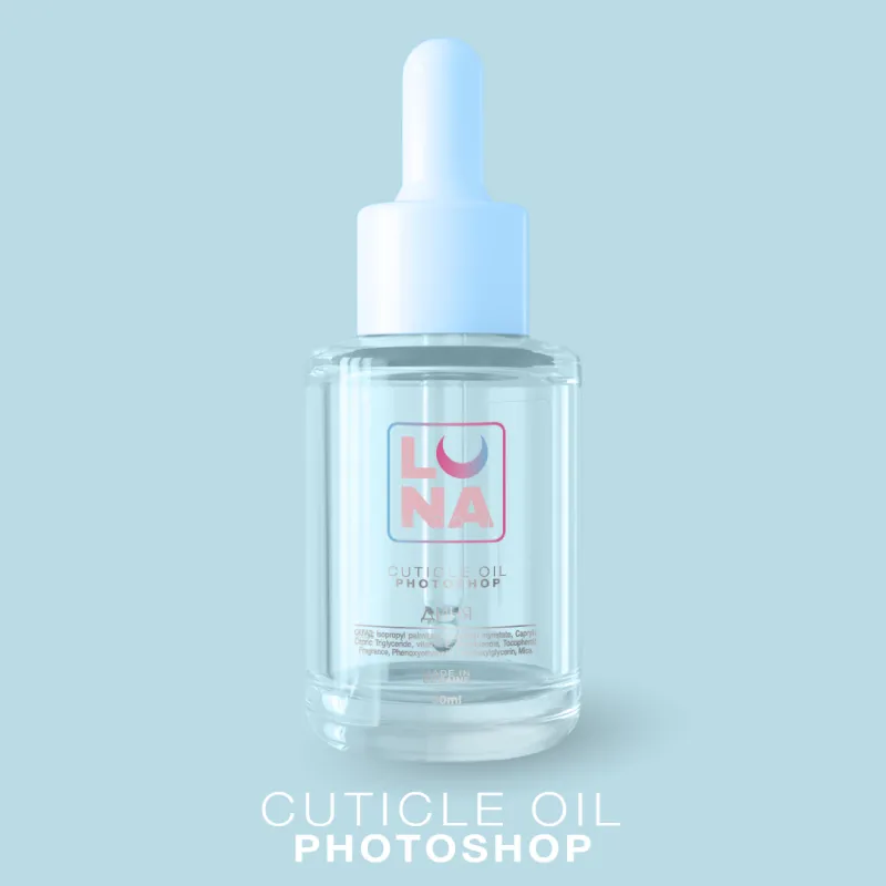 LUNAmoon Photoshop Aceite Cutículas Seco - De Melón, 30ml