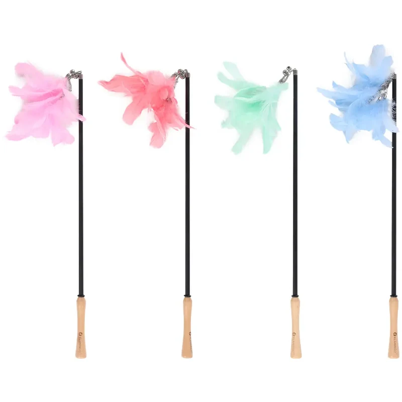 Flamingo Nimmy Vara Juguete para Gatos 1 ud