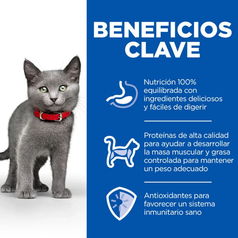 Hill's Science Plan Sterilized Kitten Pollo Pack 12x85g Húmeda para Gatos