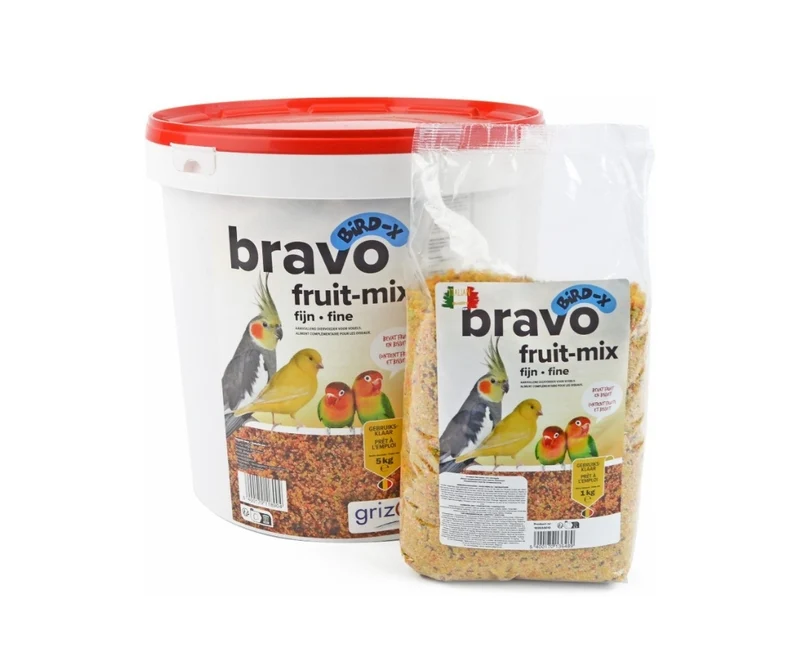 Mezcla de Frutas Bravo Fino 5kg - Bird-X Grizo
