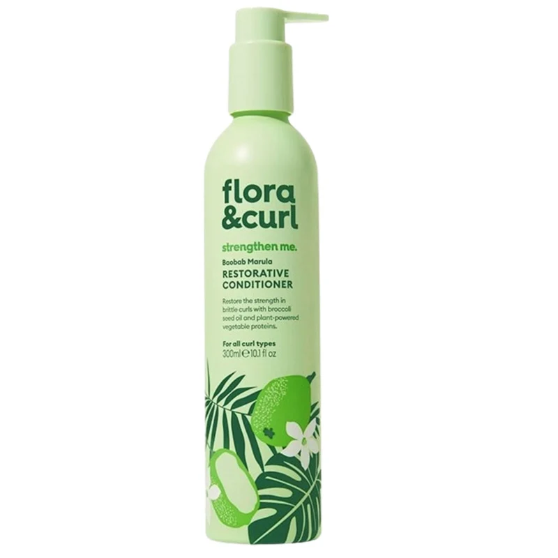 Flora & Curl Restorative Conditioner Baobab & Marula 300ml