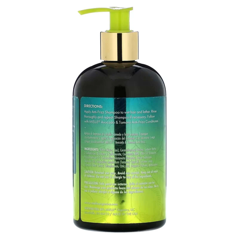 Mielle Avocado & Tamanu Anti-Frizz Shampoo 355ml