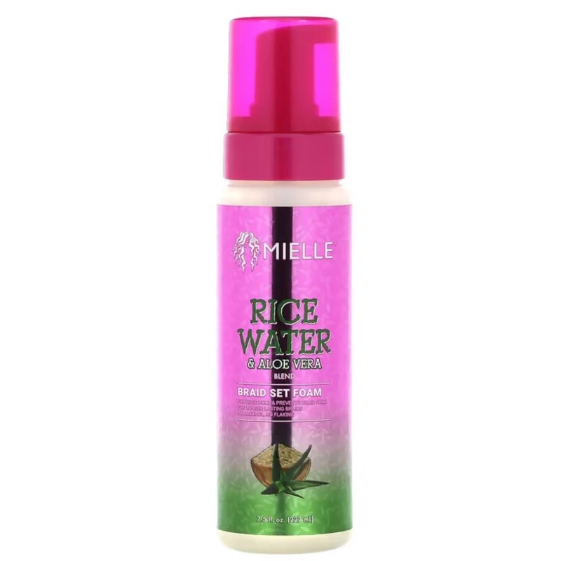 Mielle Rice Water & Aloe Braid Set Foam 222ml