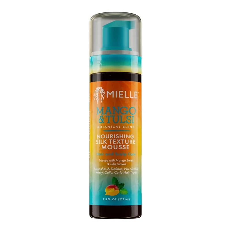 Mielle Mango & Tulsi Nourishing Silk Texture Mousse 222ml