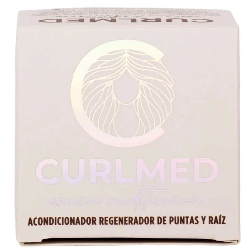 CurlMed Acondicionador Sólido Regenerador Puntas y Raíz Té Matcha 80g