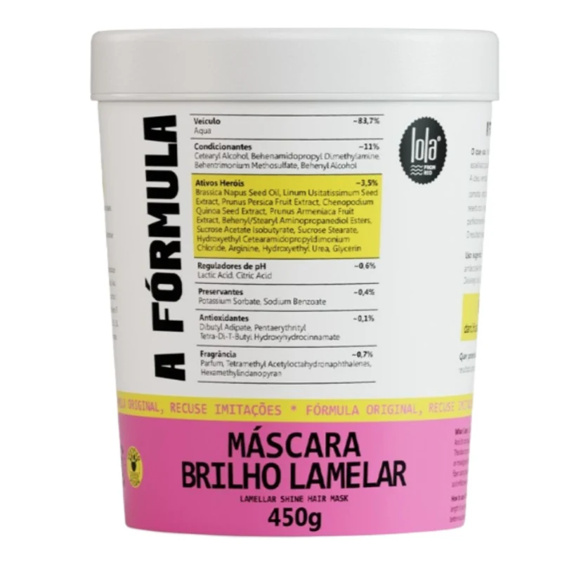 Lola Cosmetics A Fórmula Máscara 450gr