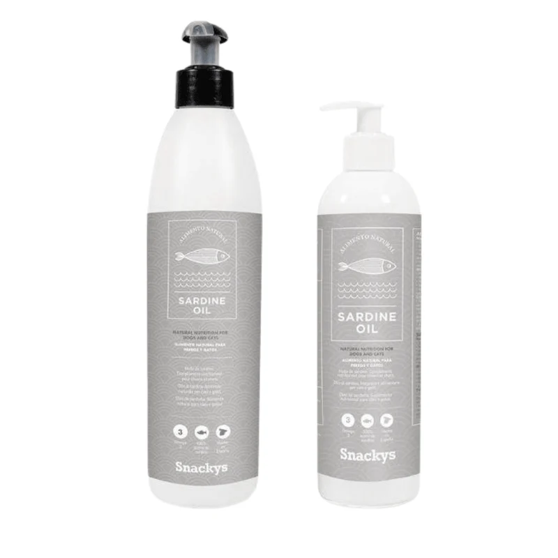 Gloria Aceite de Sardina para Perros y Gatos | Función Cerebral, Salud Cardiovascular y Articular