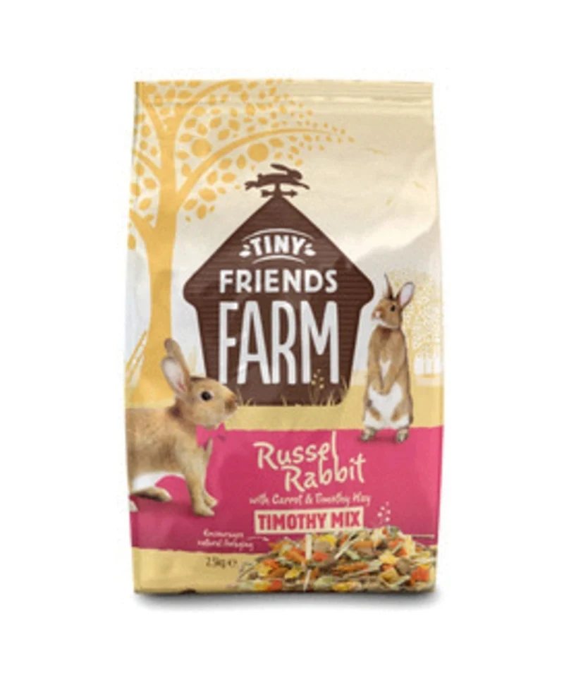 Supreme Russel Rabbit Timothy Mix - Comida para conejos - 2.5 kg