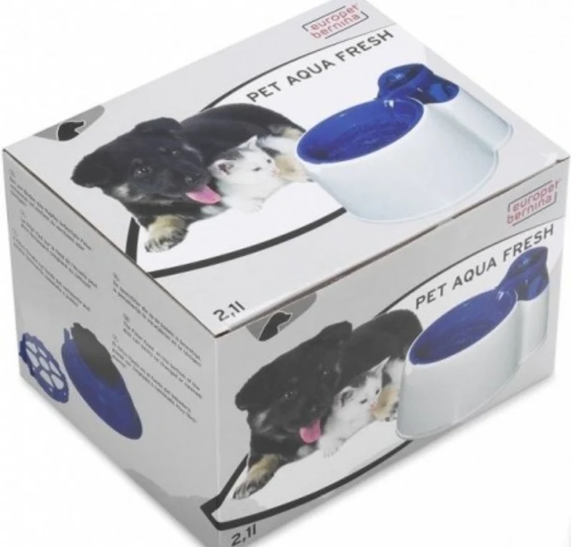 Fuente De Agua Para Gatos Y Perros Con Led 2.1L