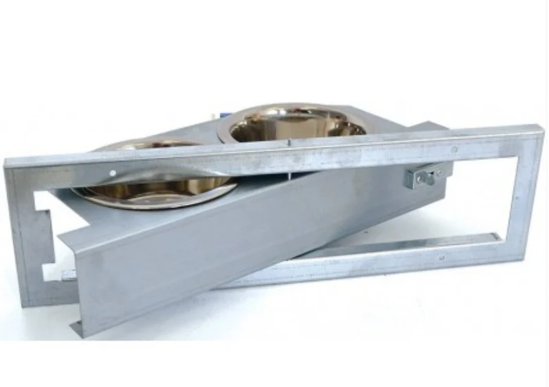 Recipiente de acero inoxidable para tocadiscos Dia. 13cm