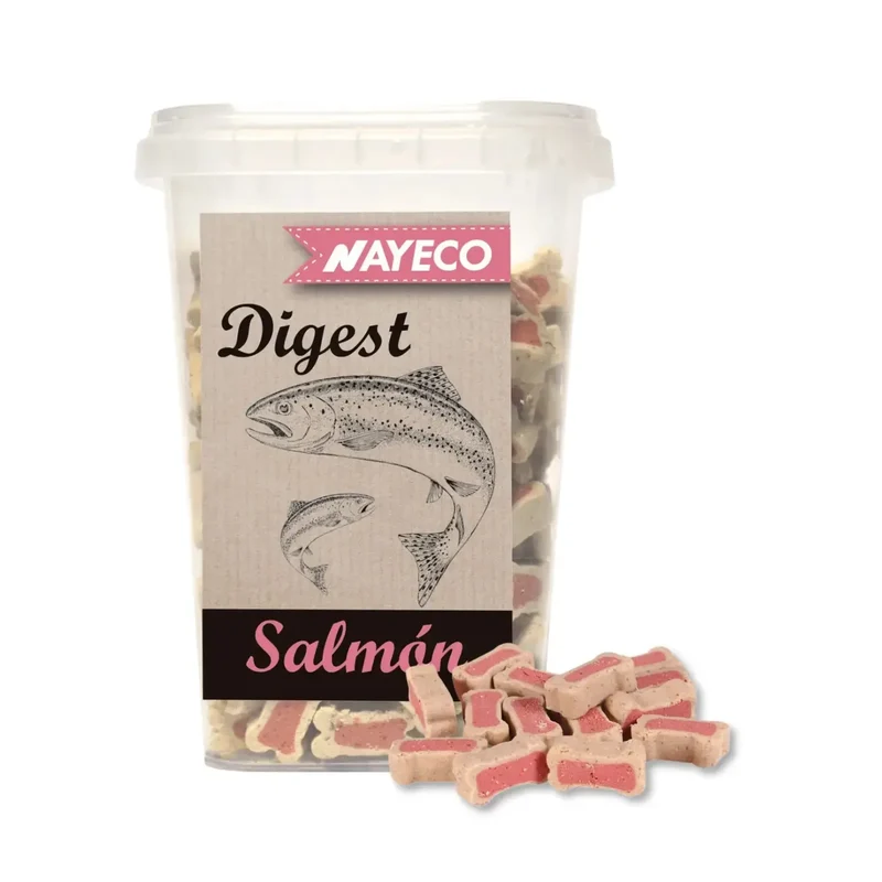 Bote de Snacks Digest Huesitos para Perros Varios Sabores Nayeco