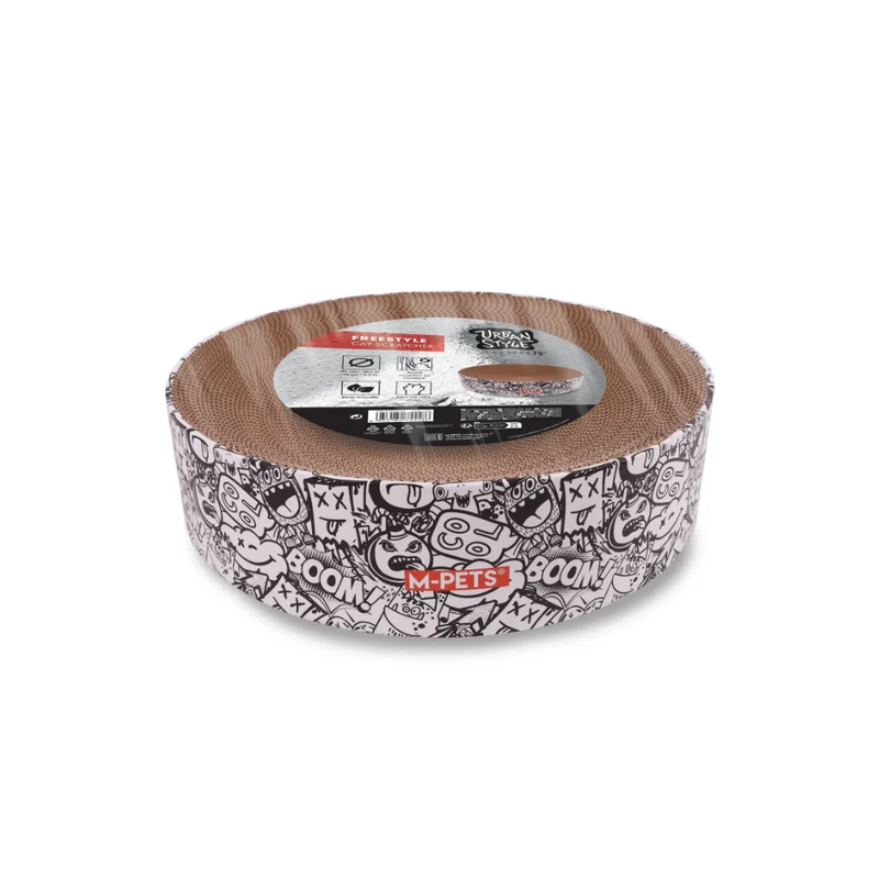 Urban Style FREESTYLE Cat Scratcher Black & White