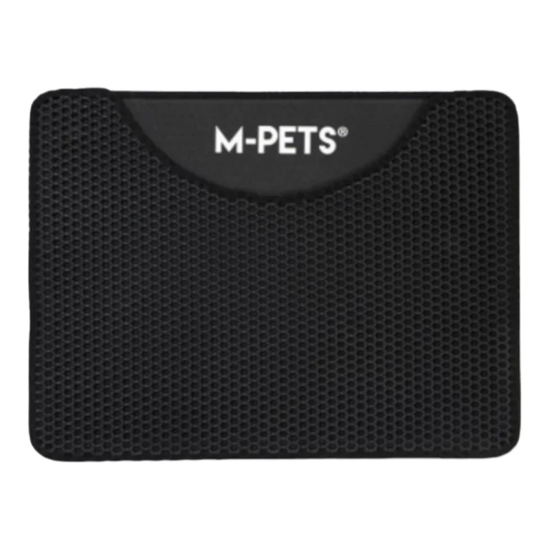 M-Pets Alfombrilla para Areneros de Gatos — Retiene la Arena
