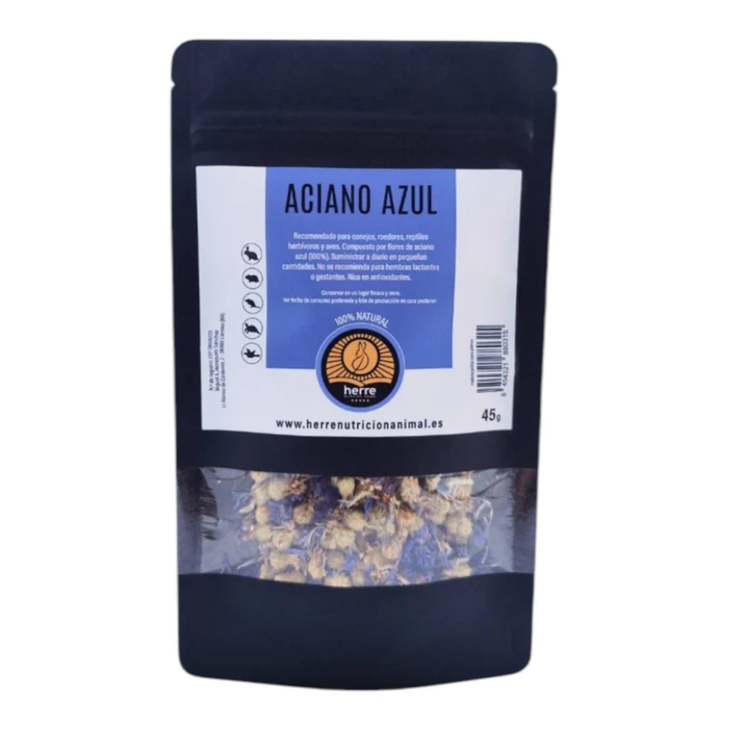 Herre Snack Flores de Aciano Azul