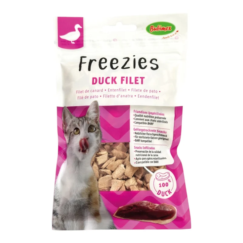 Bubimex Freezies Liofilizados de Pato para Gatos