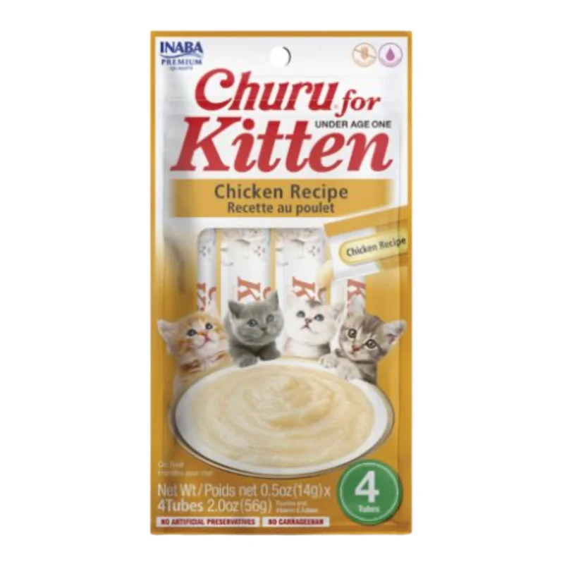 Churu Crema Kitten Pollo para Gatitos
