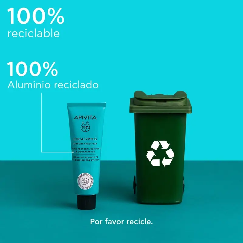 Apivita Cremas Herbales Ungüento Calmante Con Eucalipto, 50 ml