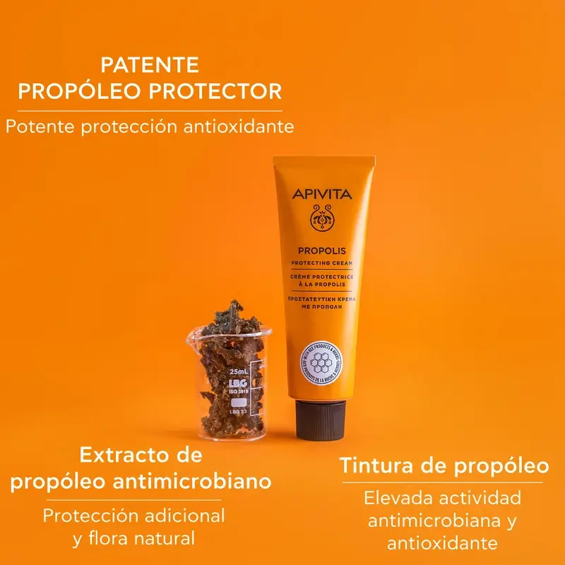 Apivita Cremas Herbales Protectora Con Propóleo, 50 ml
