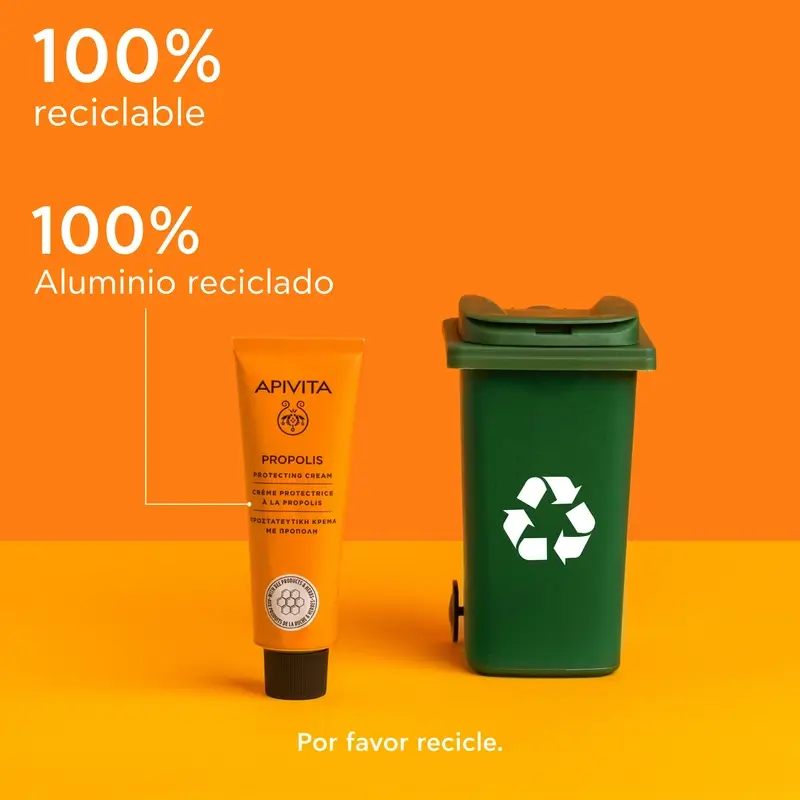 Apivita Cremas Herbales Protectora Con Propóleo, 50 ml