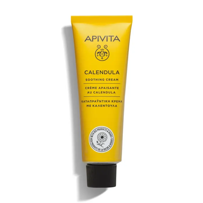 Apivita Cremas Herbales Calmante Con Caléndula, 50 ml