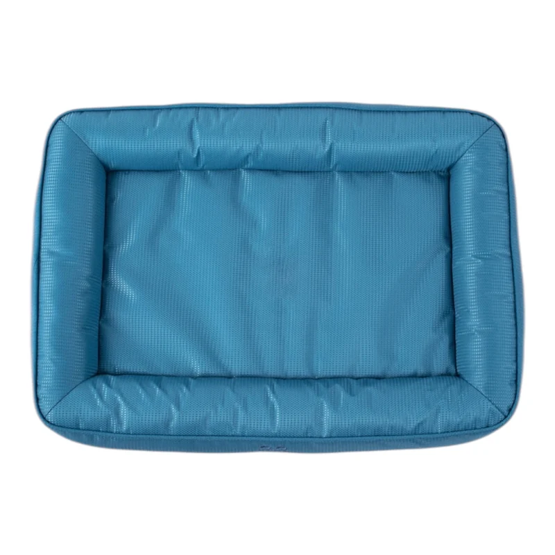 Cuna Snooze Azul Zafiro para Perros y Gatos — Cama Suave Premium