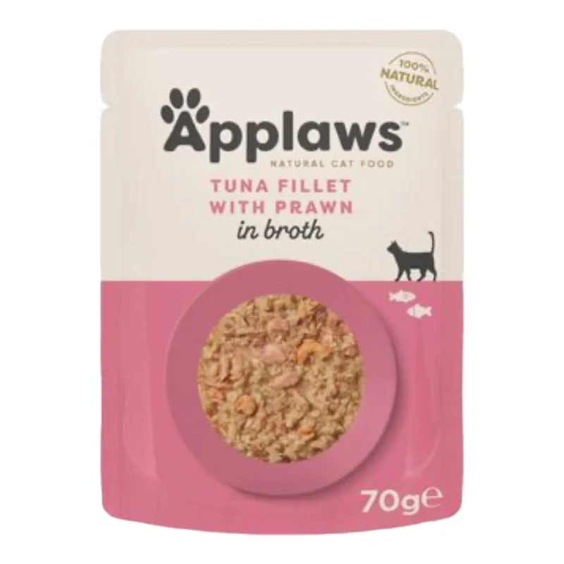 Applaws Caldo Atún con Gambas del Pacífico para Gatos 70g