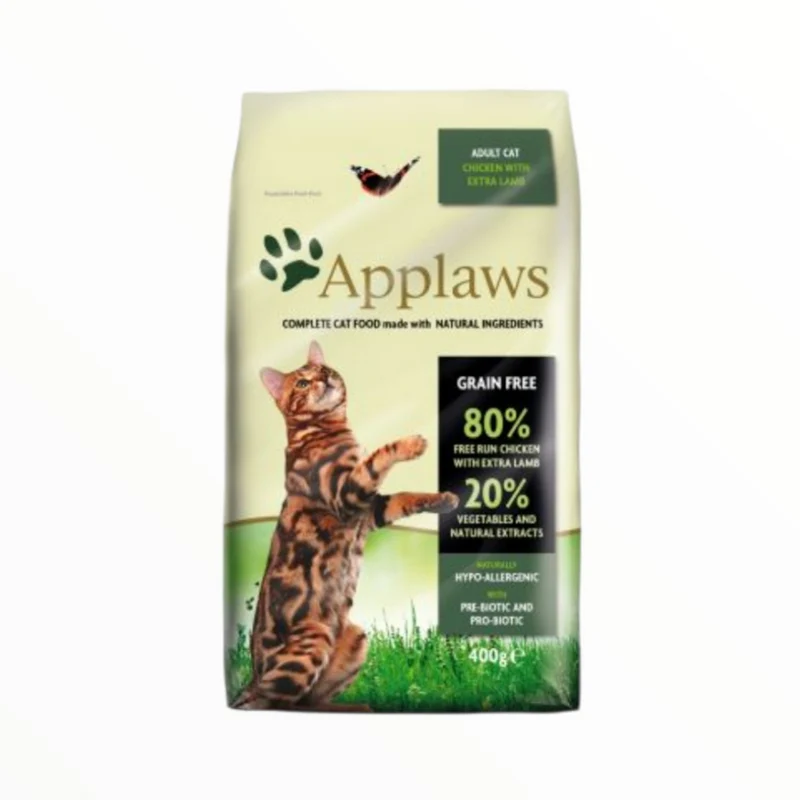 Applaws Pienso Pollo con Cordero — Pienso Natural para Gatos Adultos Sin Cereales