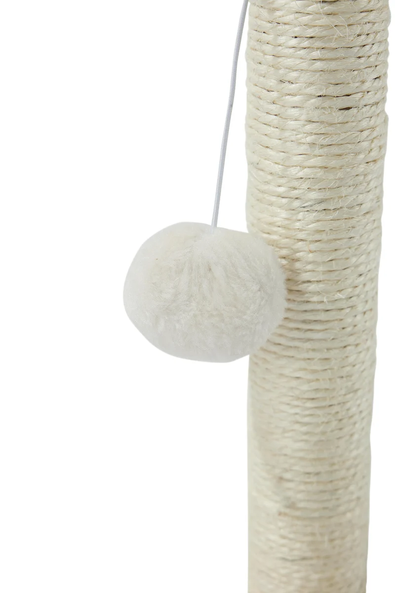 MY FIRST CAT TREE Pompom White