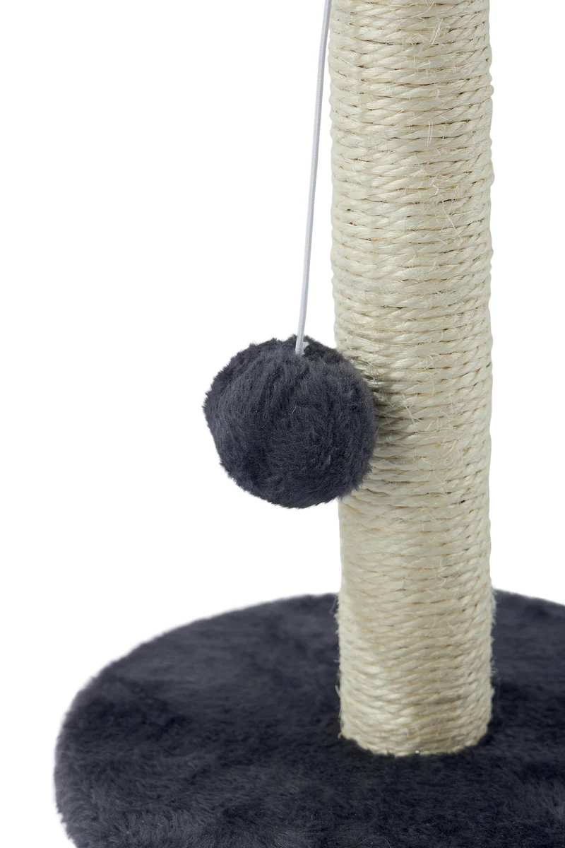 MY FIRST CAT TREE Pompom Dark Grey