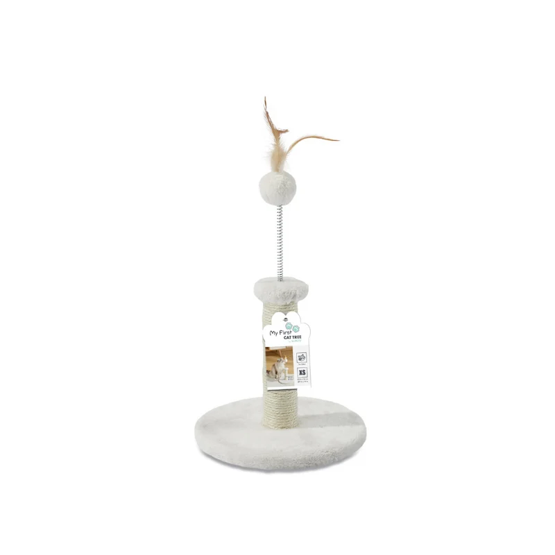 MY FIRST CAT TREE Feather White