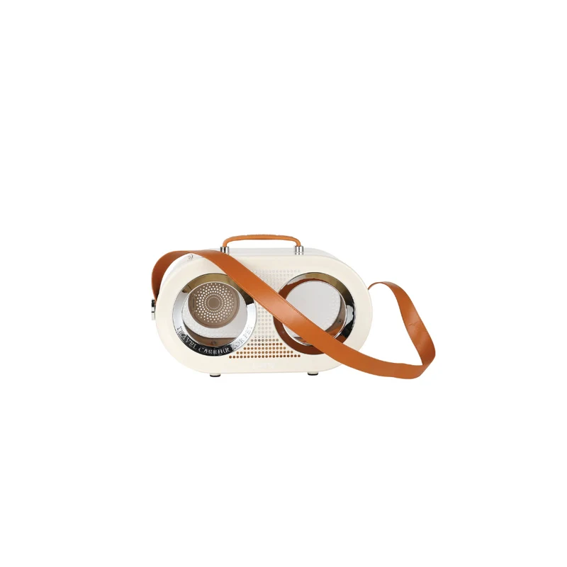 SIXTIES Radio Pet Carrier White