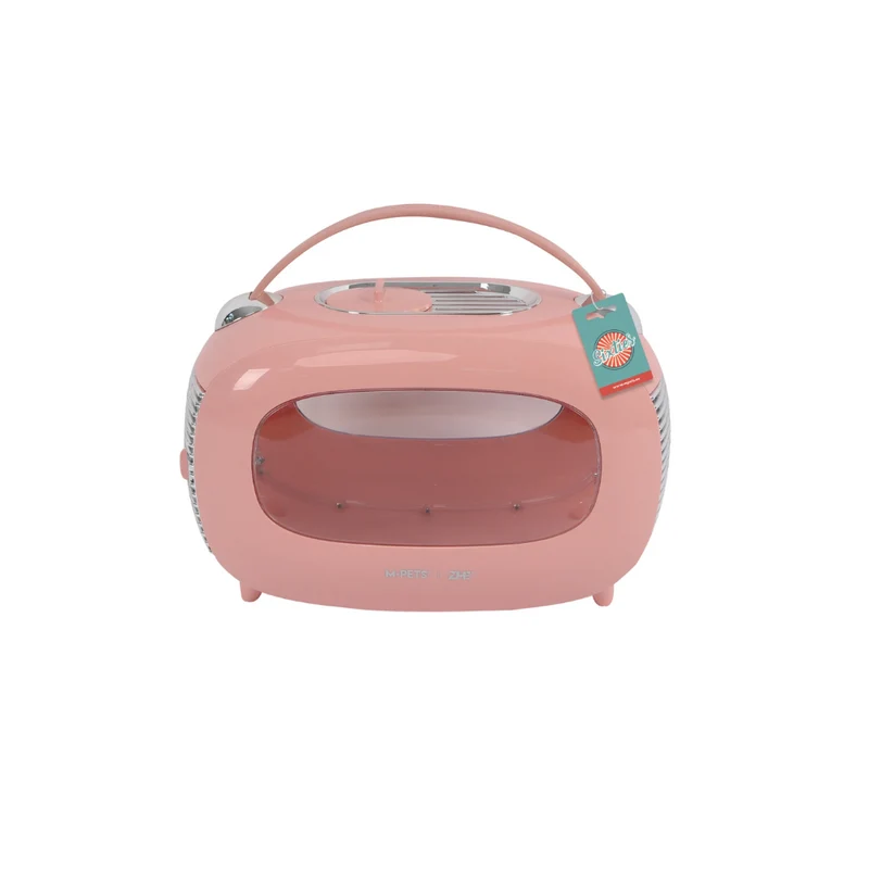SIXTIES Classic Pet Carrier Pink