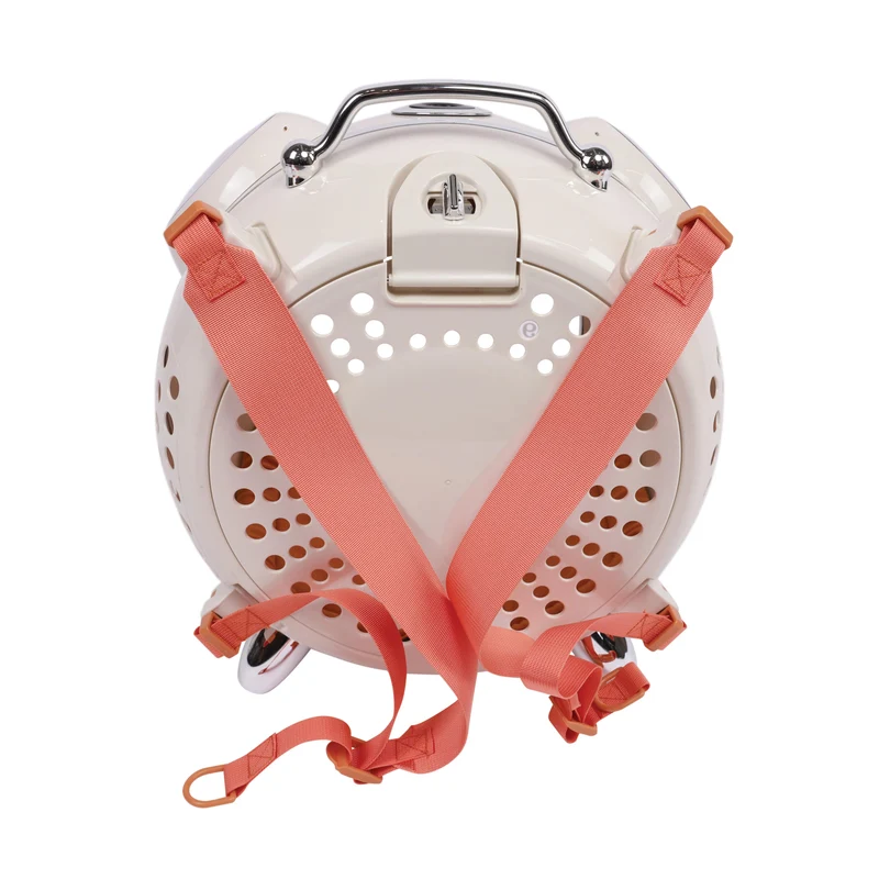 SIXITIES Clock Pet Carrier White