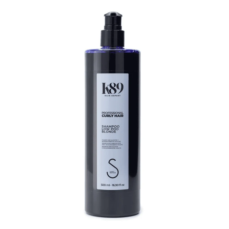 K89 Profesional Curly Hair Blonde Low Poo Shampoo 500ml