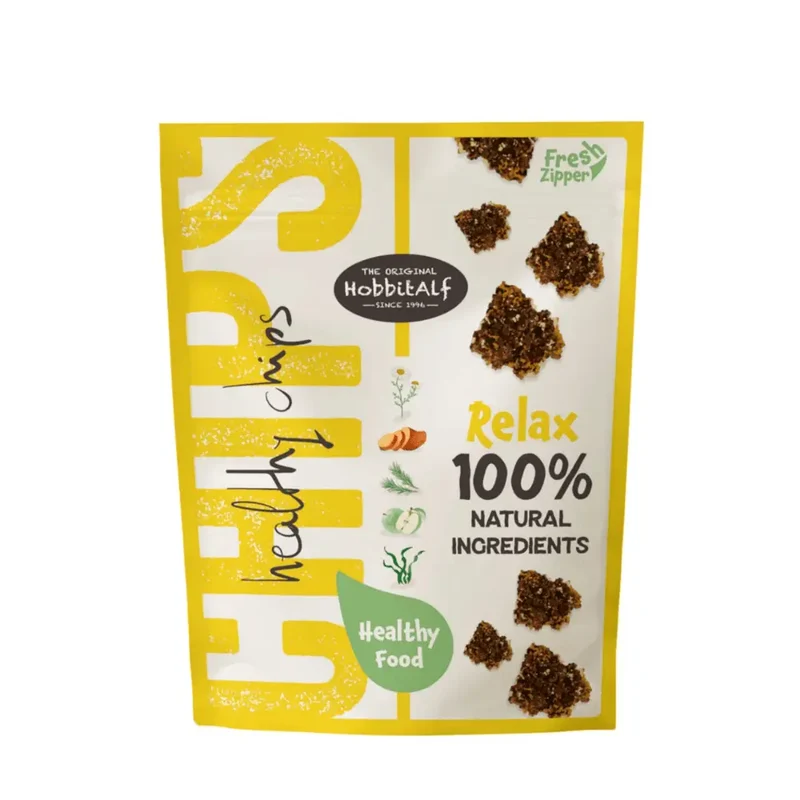 Hobbitalf Healthy Chips 180 g Snack Natural y Funcional para Perros | Fresh Dental, Digestive, Relax