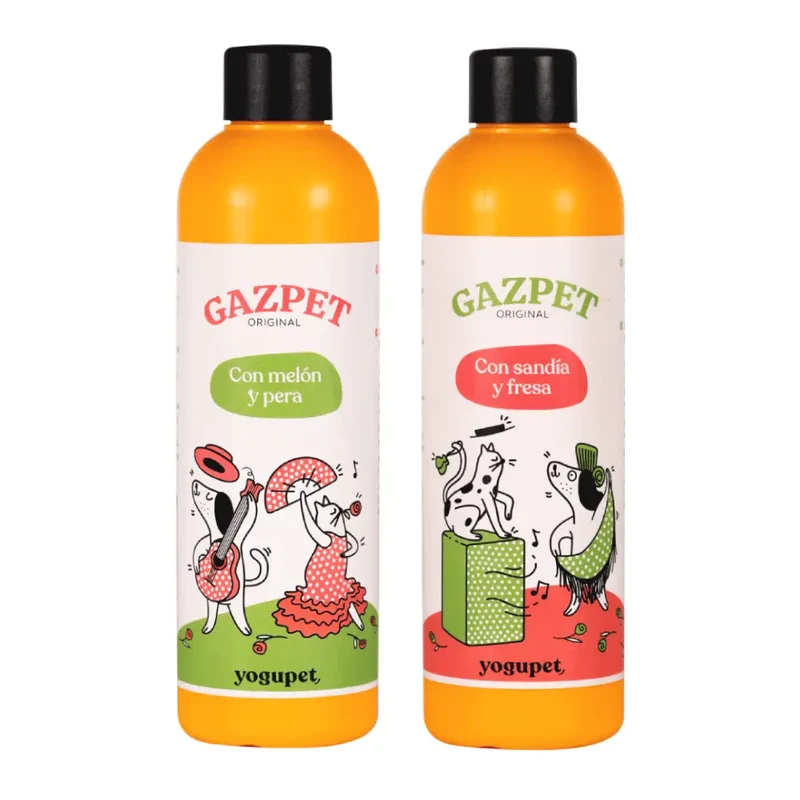 Gazpet Gazpacho de Yogur y Fruta 250 g para Perros y Gatos Yogupet