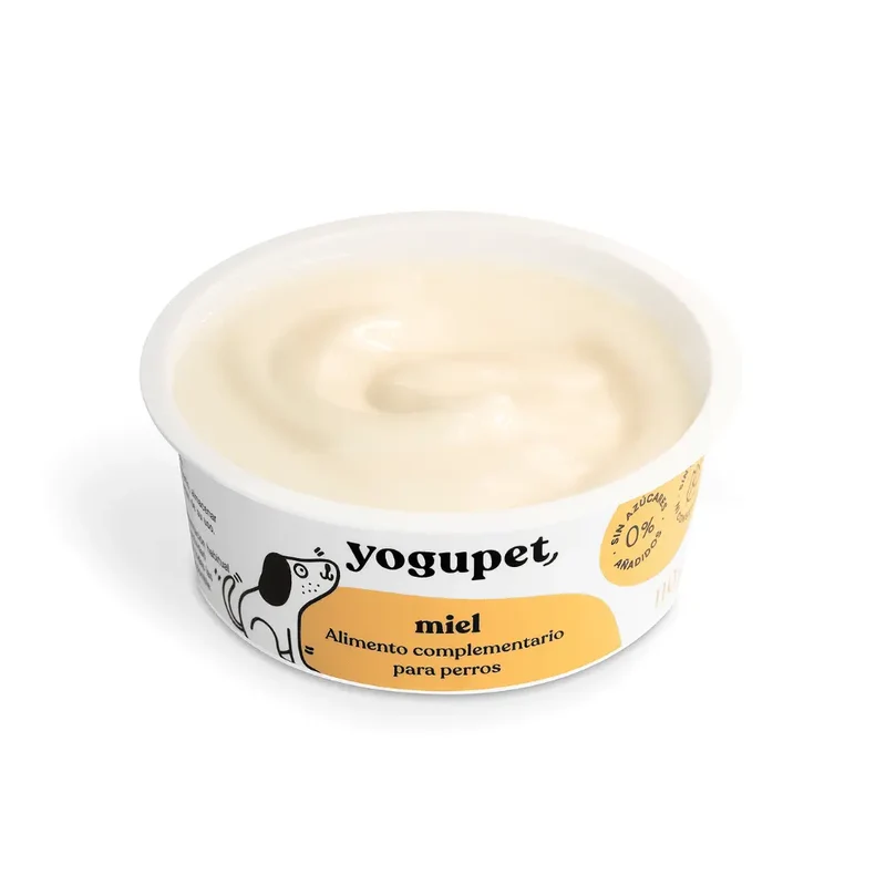 Yogupet Yogurt Clásico Pasteurizado 110 g Alimento Complementario para Perros