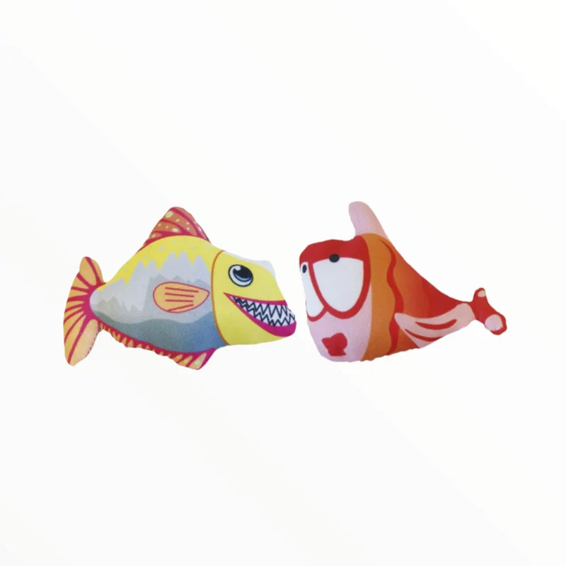 Gloria Pets Guppys con Catnip Juguete de Tela Estimulante para Gatos
