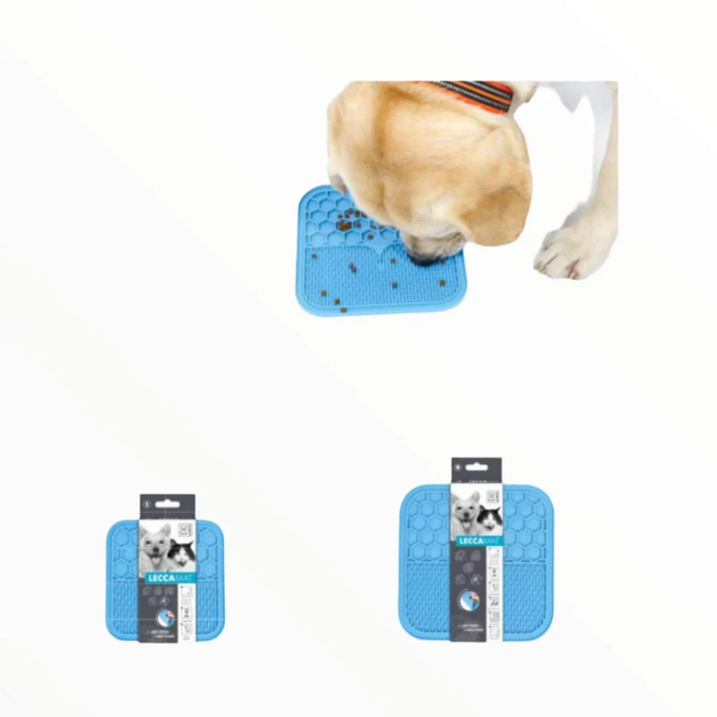 M-Pets Lick Mat Lecca — Alfombrilla de Lamer para Perros y Gatos
