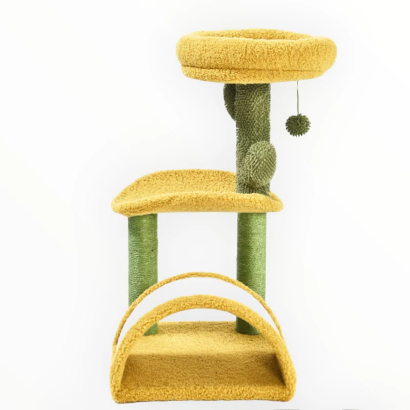 Rascador Cactus Garden para Gatos — Diseño Decorativo con Sisal